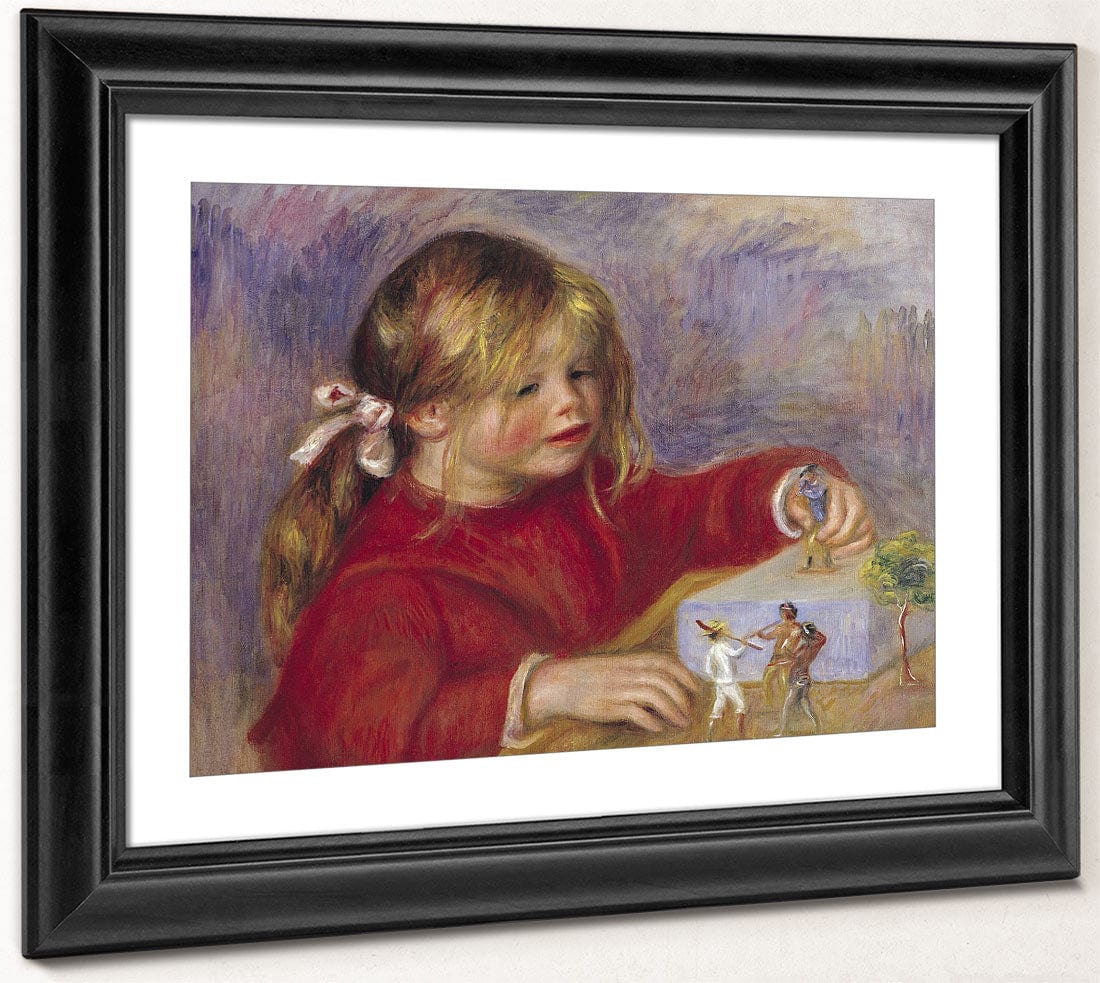 Claude Renoir (B.1901) At Play By Pierre Auguste Renoir Phoenix 4x3
