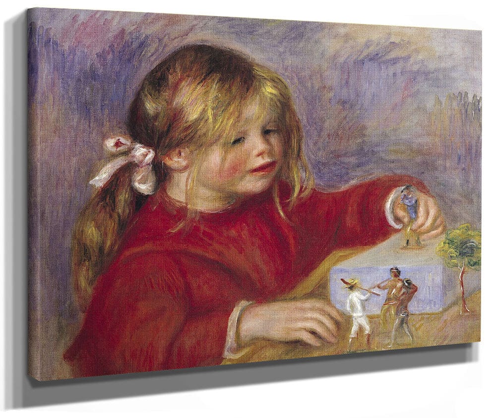Claude Renoir (B.1901) At Play By Pierre Auguste Renoir Phoenix 4x3