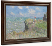 Cliff Walk At Pourville By Claude Monet Phoenix 4x3
