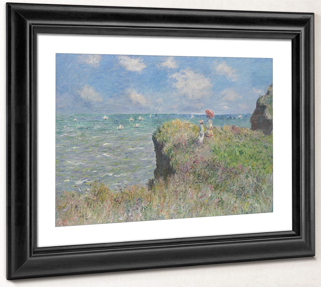 Cliff Walk At Pourville By Claude Monet Phoenix 4x3