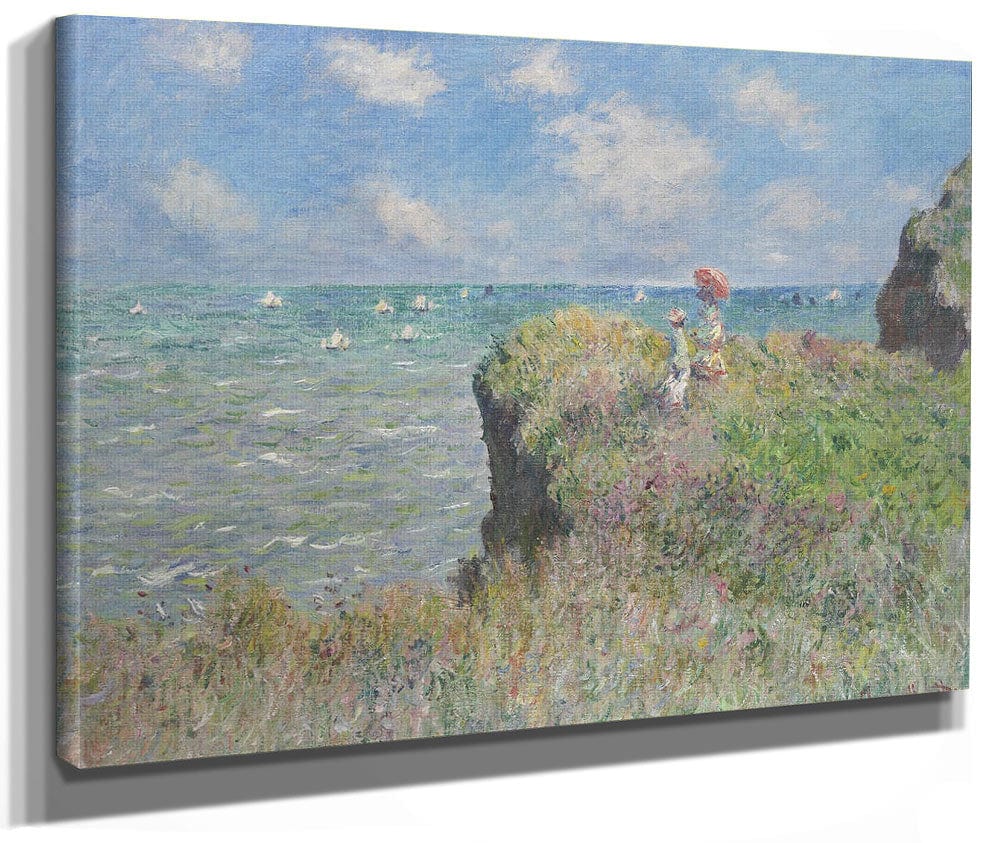Cliff Walk At Pourville By Claude Monet Phoenix 4x3