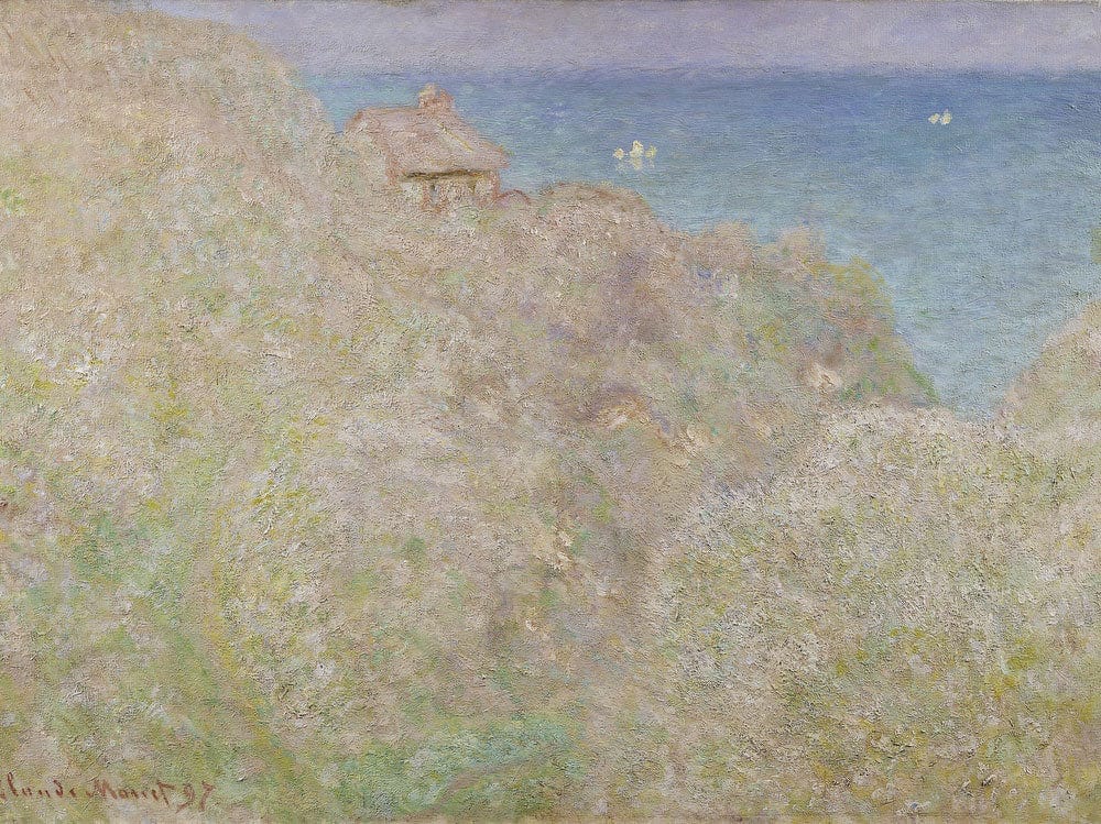 Cliffs At Varengeville By Claude Monet Phoenix 4x3