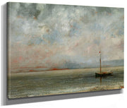 Clouds Over Lake Geneva By Jean Desire Gustave Courbet Phoenix 4x3