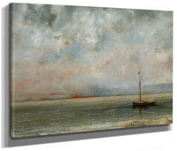 Clouds Over Lake Geneva By Jean Desire Gustave Courbet Phoenix 4x3