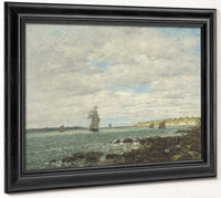 Coast Of Brittany By Eugene Boudin Phoenix 4x3