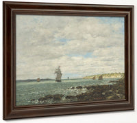 Coast Of Brittany By Eugene Boudin Phoenix 4x3
