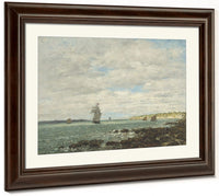 Coast Of Brittany By Eugene Boudin Phoenix 4x3