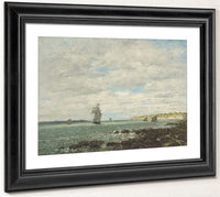 Coast Of Brittany By Eugene Boudin Phoenix 4x3