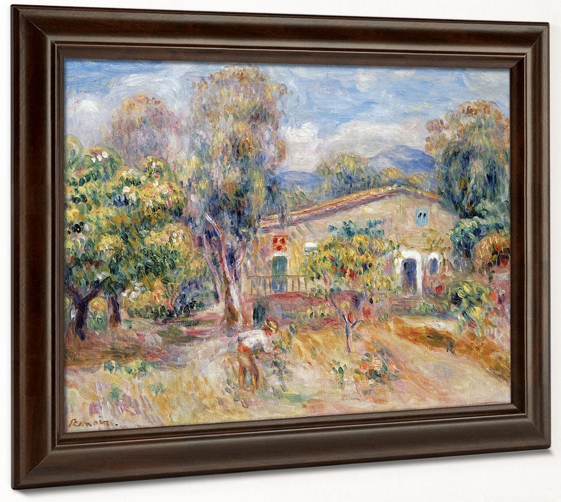 Collettes Farmhouse, Cagnes By Pierre Auguste Renoir Phoenix 4x3