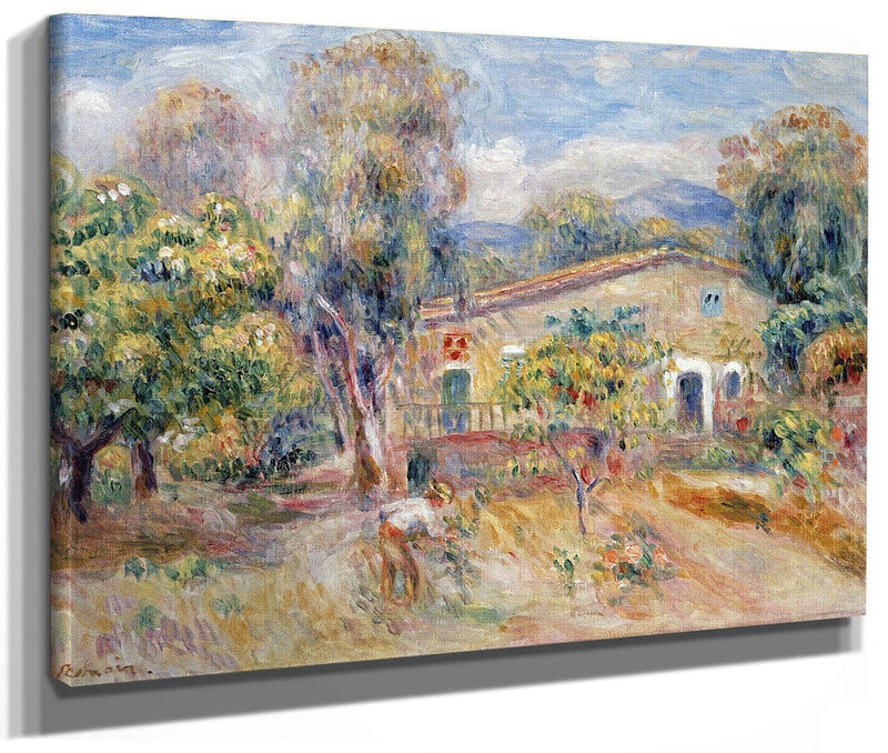Collettes Farmhouse, Cagnes By Pierre Auguste Renoir Phoenix 4x3