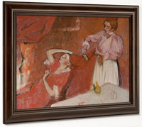 Combing The Hair ('La Coiffure') By Edgar Degas Phoenix 4x3