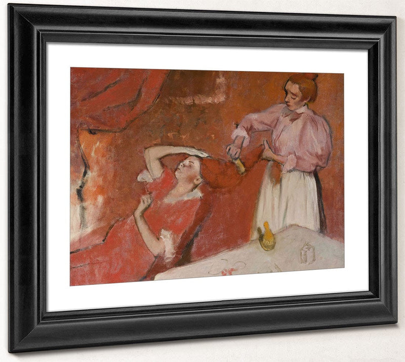 Combing The Hair ('La Coiffure') By Edgar Degas Phoenix 4x3