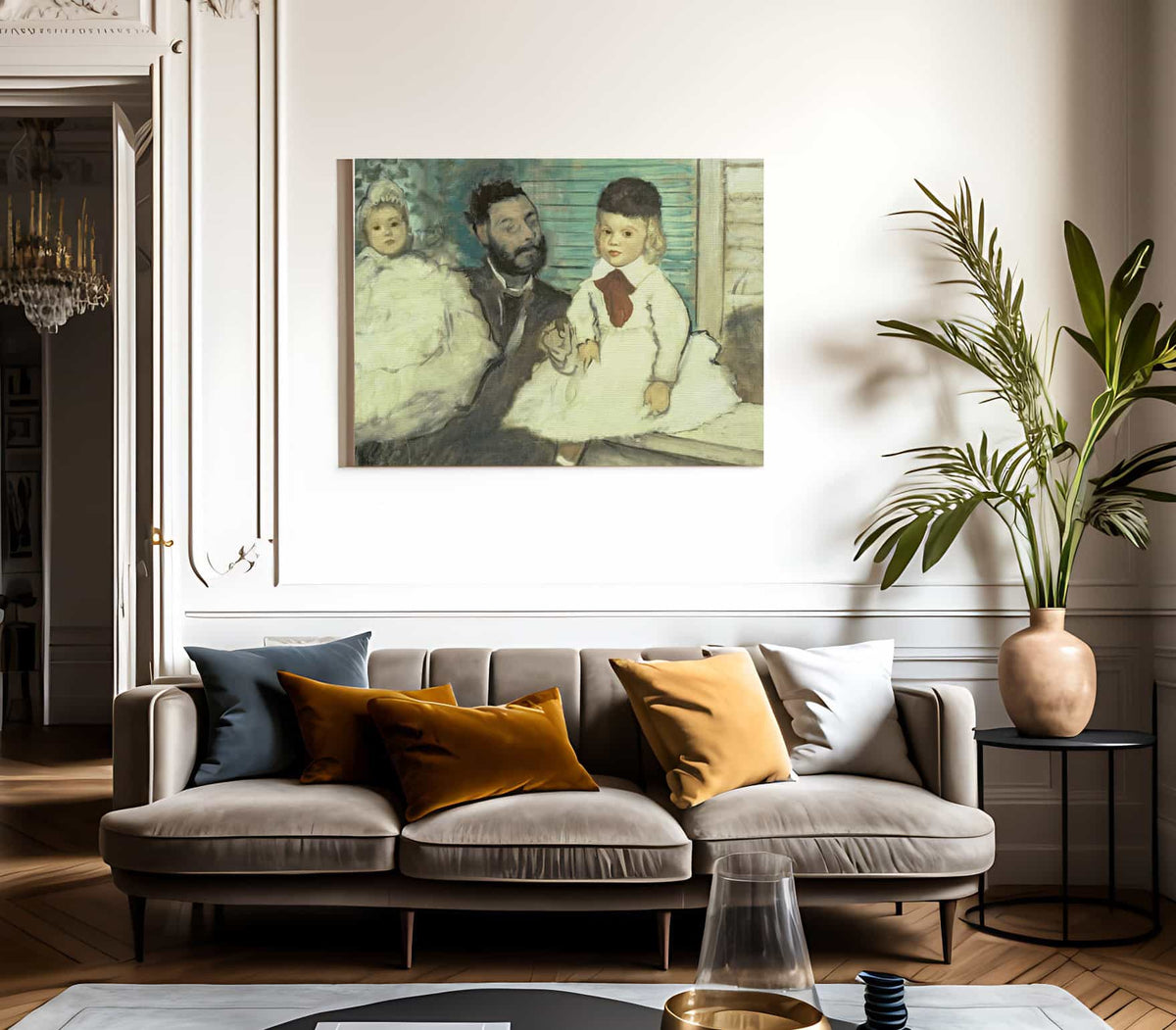 Comte Le Pic And His Sons By Edgar Degas Phoenix 4x3