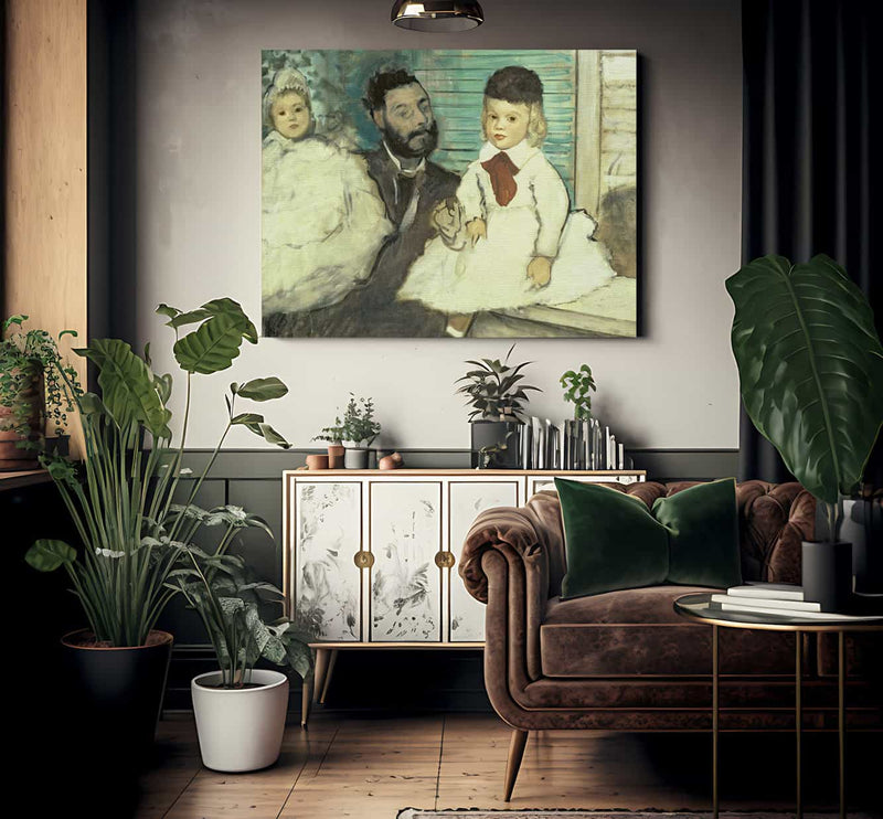 Comte Le Pic And His Sons By Edgar Degas Phoenix 4x3