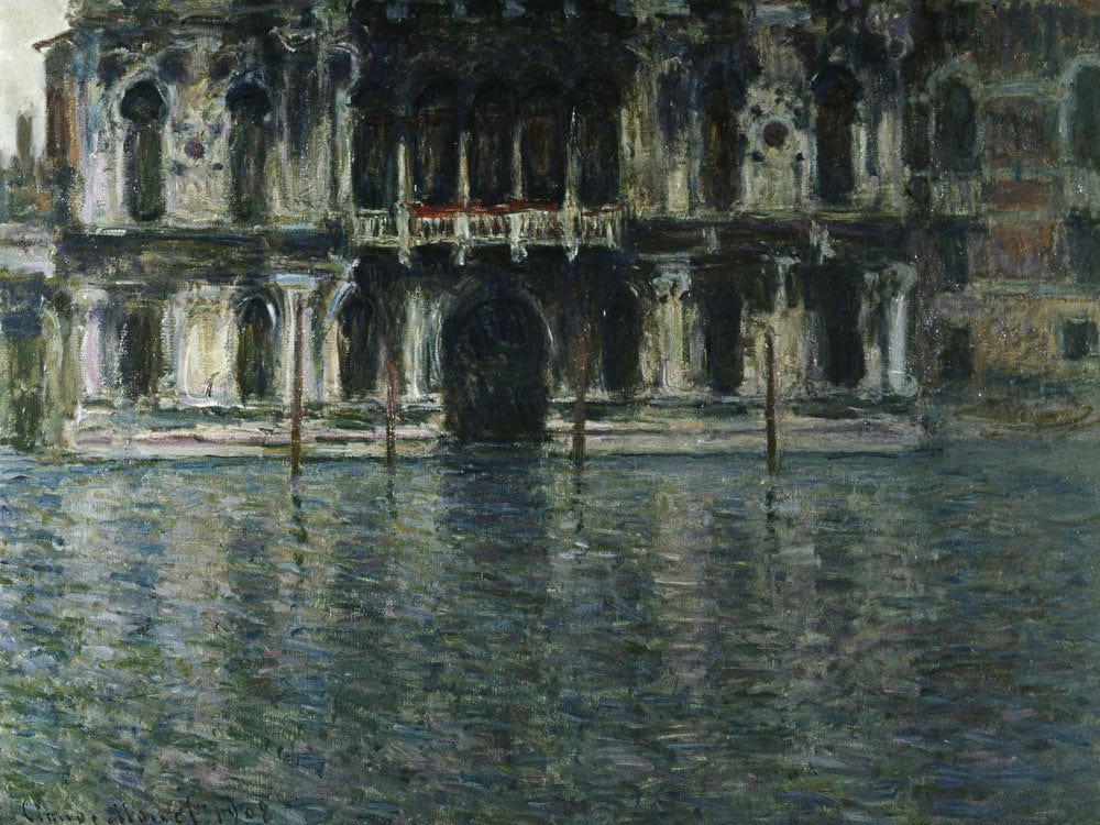 Contarini Palace, Venice By Claude Monet Phoenix 4x3