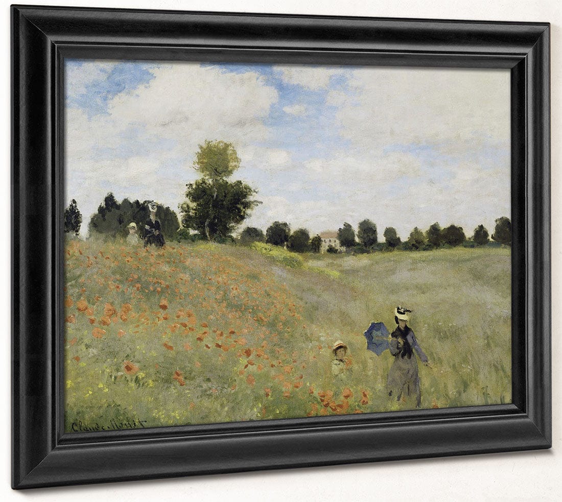 Coquelicots, Environs D'argenteuil By Claude Monet Phoenix 4x3