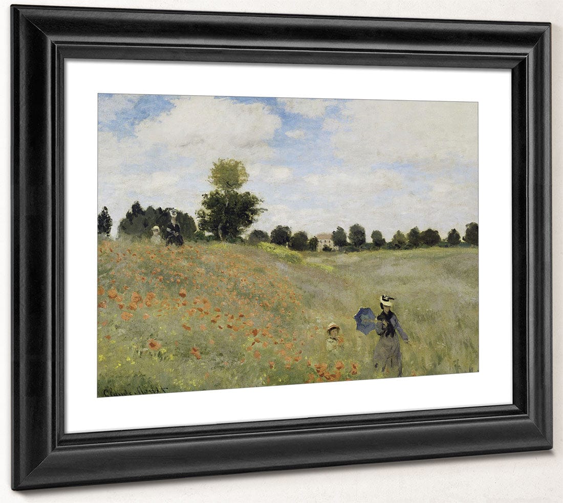 Coquelicots, Environs D'argenteuil By Claude Monet Phoenix 4x3