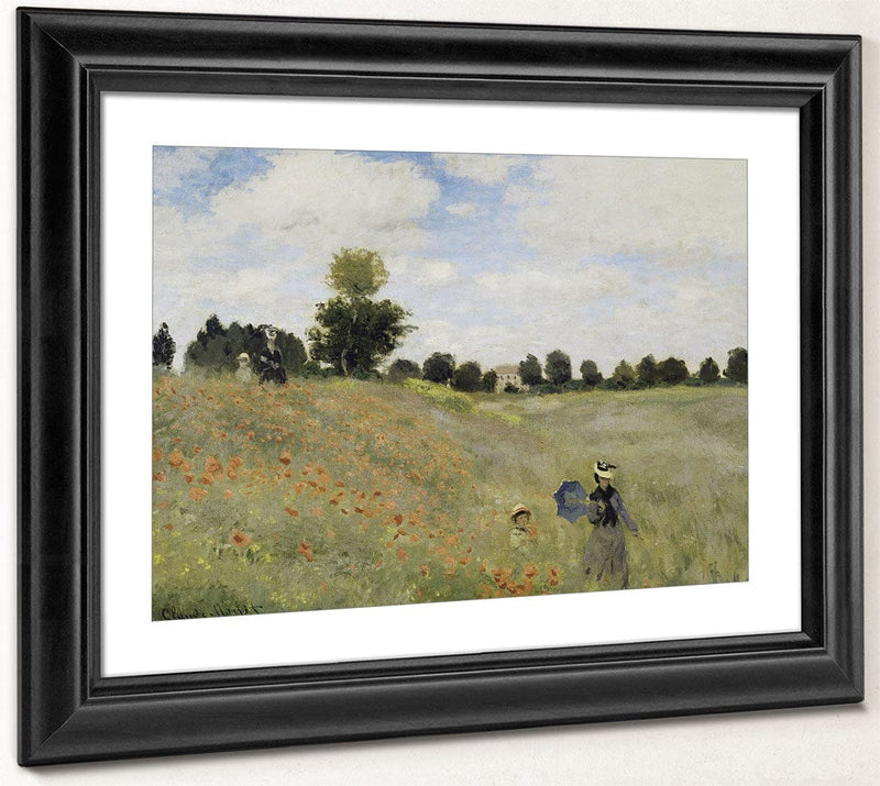 Coquelicots, Environs D'argenteuil By Claude Monet Phoenix 4x3