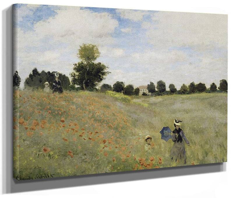Coquelicots, Environs D'argenteuil By Claude Monet Phoenix 4x3
