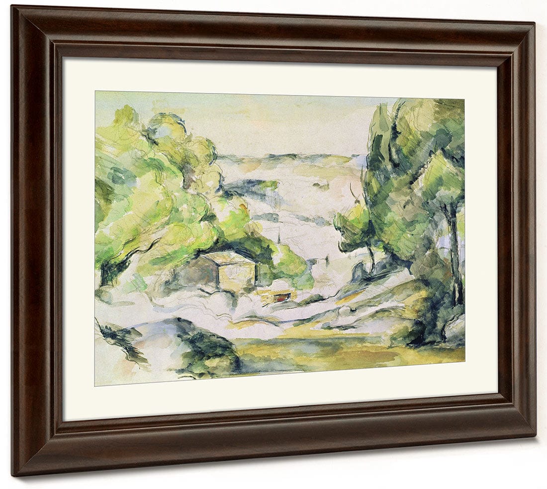Countryside In Provence 1 By Paul Cezanne Phoenix 4x3