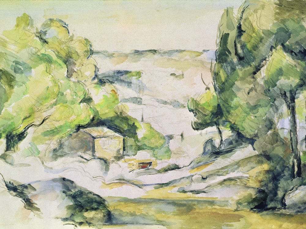 Countryside In Provence 1 By Paul Cezanne Phoenix 4x3