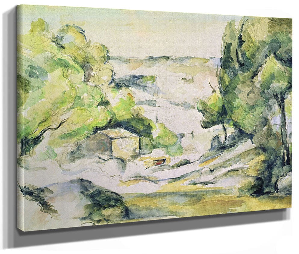 Countryside In Provence By Paul Cezanne Phoenix 4x3