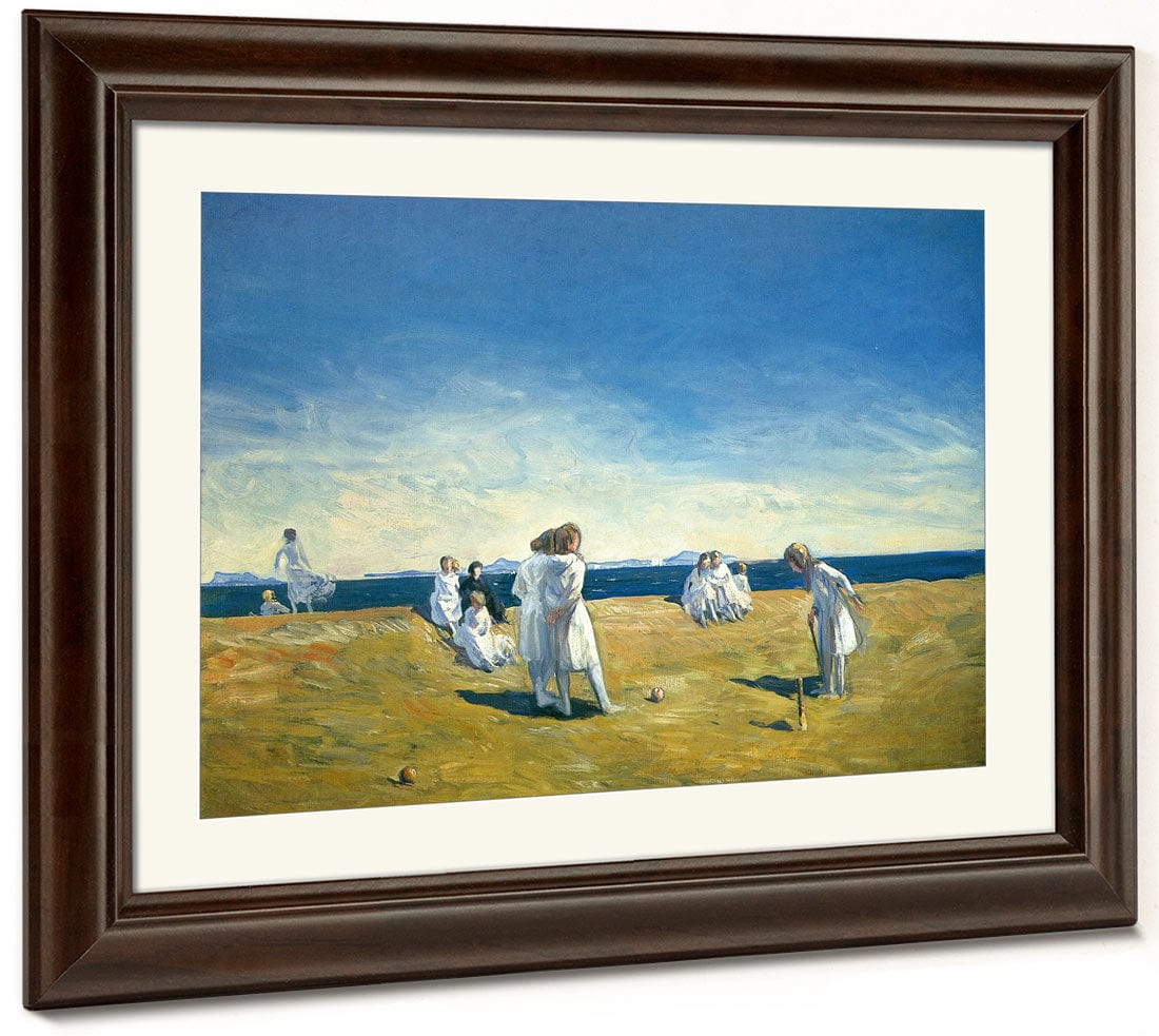 Croquet The Beach Party 1906 1907 By Rockwell Kent Phoenix 4x3