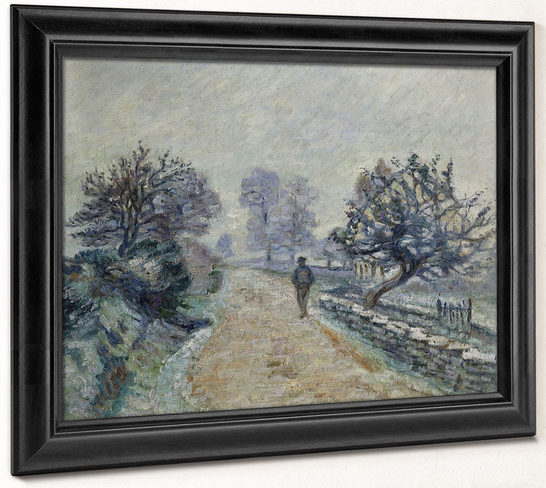 Crozard Road, Little Fog And Frost By Armand Guillaumin Phoenix 4x3