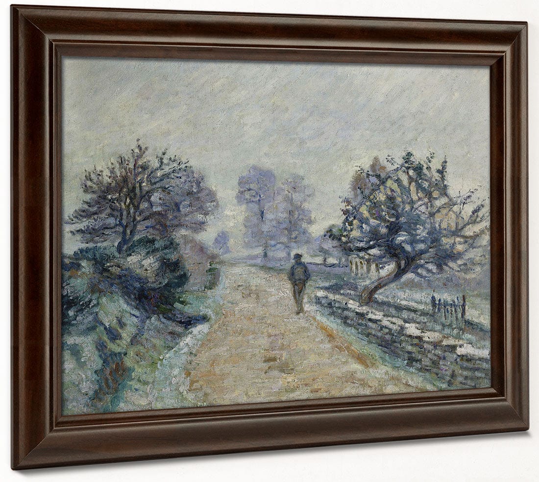 Crozard Road, Little Fog And Frost By Armand Guillaumin Phoenix 4x3