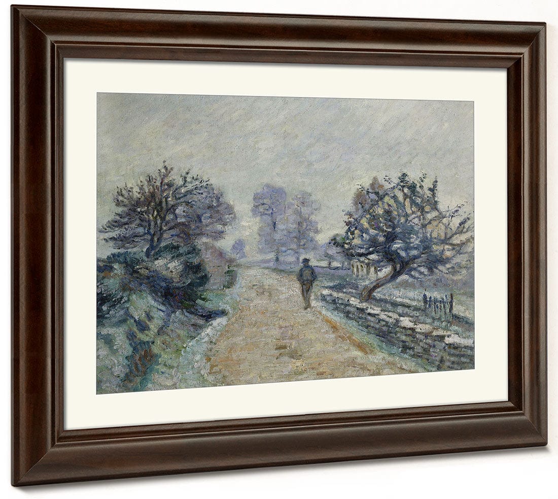 Crozard Road, Little Fog And Frost By Armand Guillaumin Phoenix 4x3