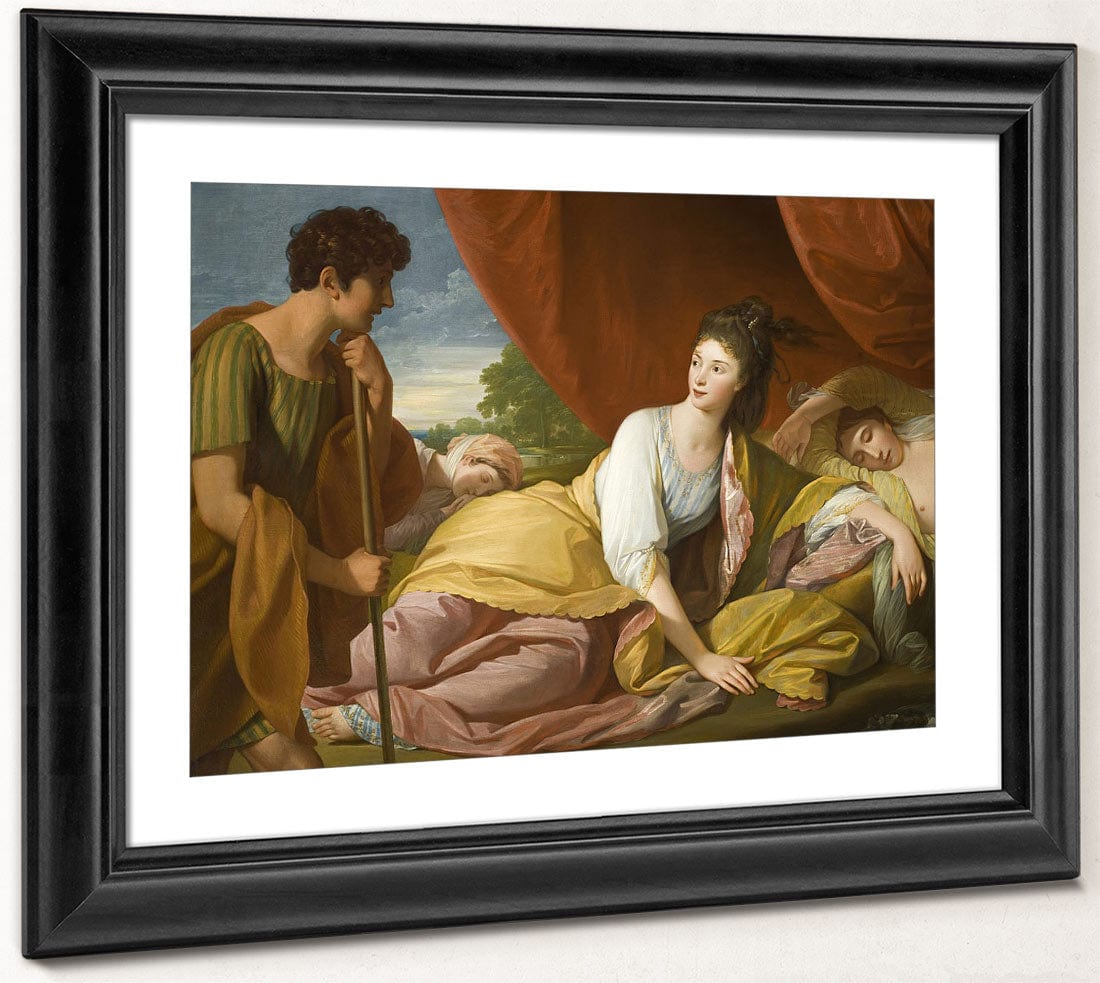 Cymon And Iphigenia By Benjamin West Phoenix 4x3