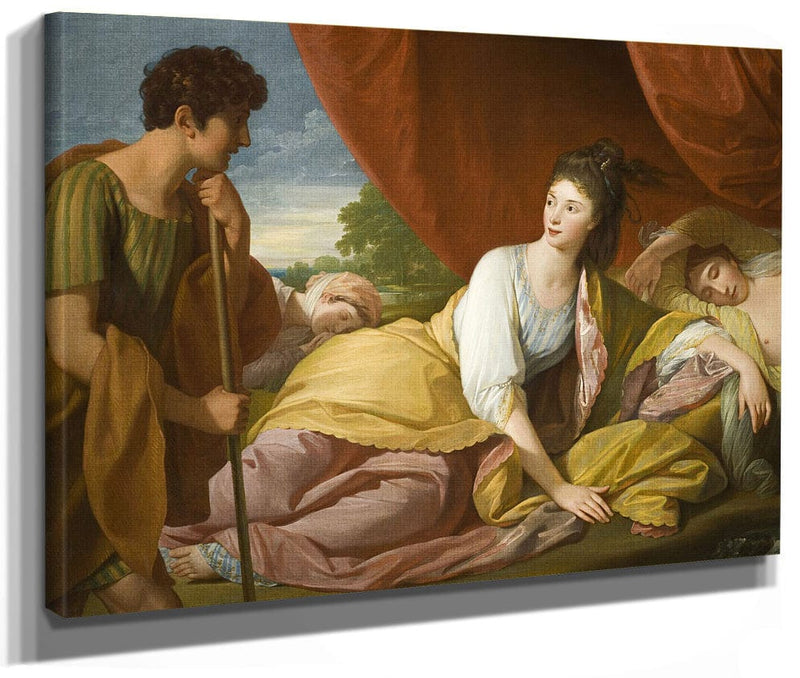 Cymon And Iphigenia By Benjamin West Phoenix 4x3