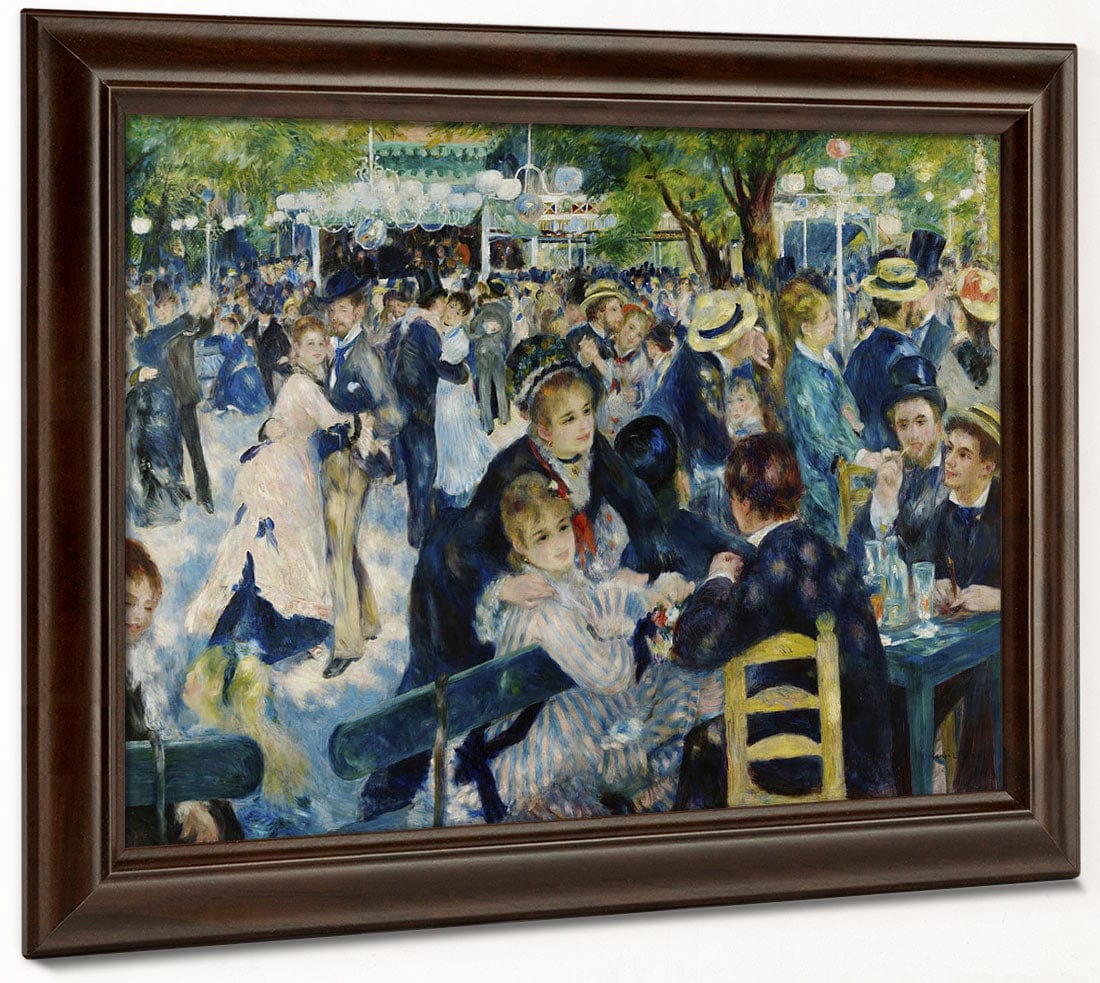 Dance At Le Moulin De La Galette 1 By Pierre Auguste Renoir Phoenix 4x3