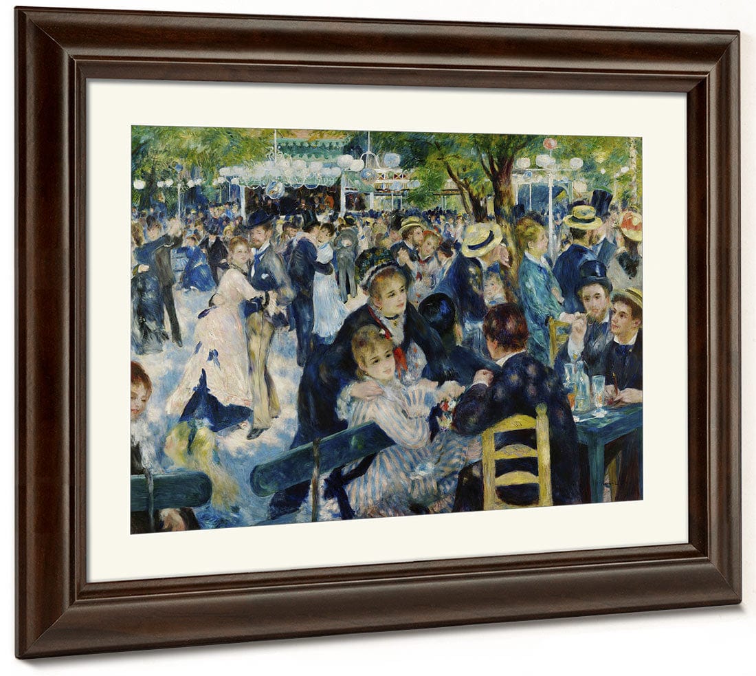 Dance At Le Moulin De La Galette 1 By Pierre Auguste Renoir Phoenix 4x3