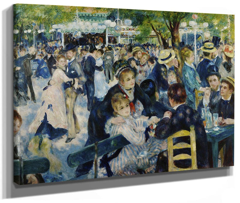 Dance At Le Moulin De La Galette 1 By Pierre Auguste Renoir Phoenix 4x3