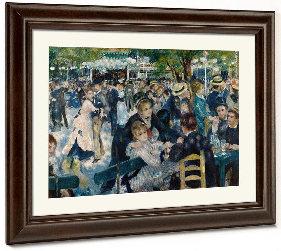 Dance At Le Moulin De La Galette 2 By Pierre Auguste Renoir Phoenix 4x3