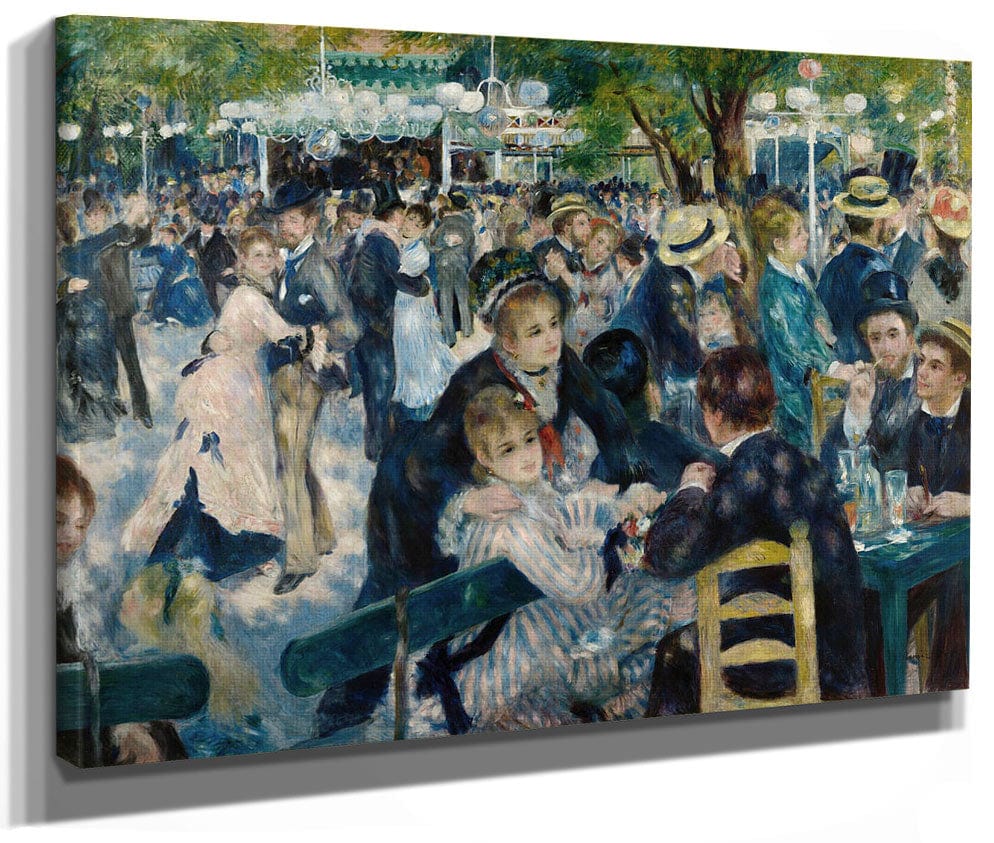 Dance At Le Moulin De La Galette 2 By Pierre Auguste Renoir Phoenix 4x3