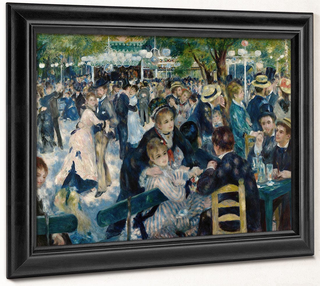 Dance At Le Moulin De La Galette By Pierre Auguste Renoir Phoenix 4x3