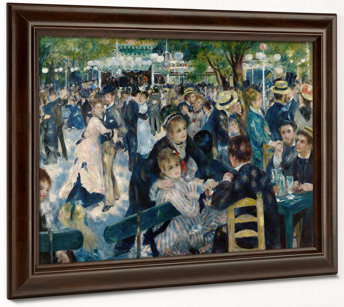 Dance At Le Moulin De La Galette By Pierre Auguste Renoir Phoenix 4x3