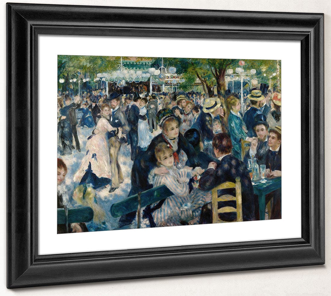 Dance At Le Moulin De La Galette By Pierre Auguste Renoir Phoenix 4x3