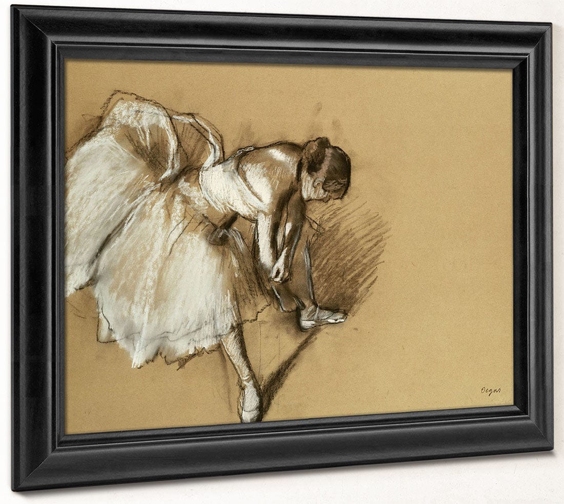 Dancer Adjusting Her Shoe By Edgar Degas Phoenix 4x3