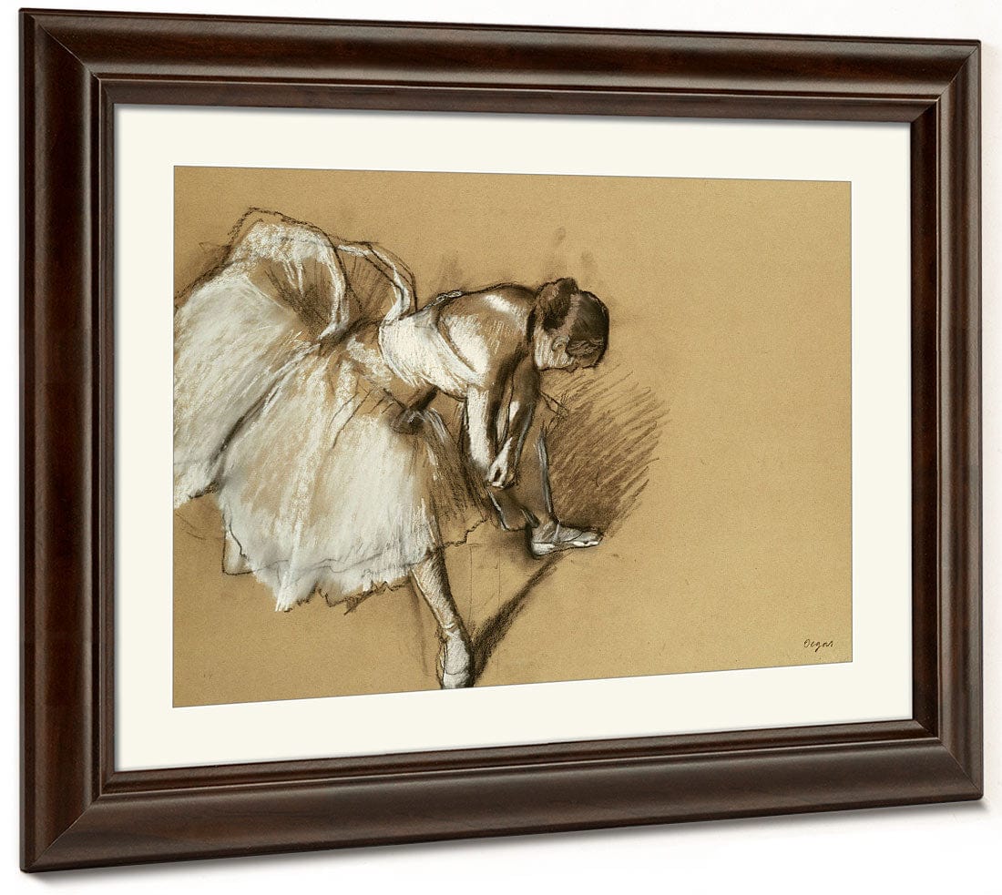 Dancer Adjusting Her Shoe By Edgar Degas Phoenix 4x3