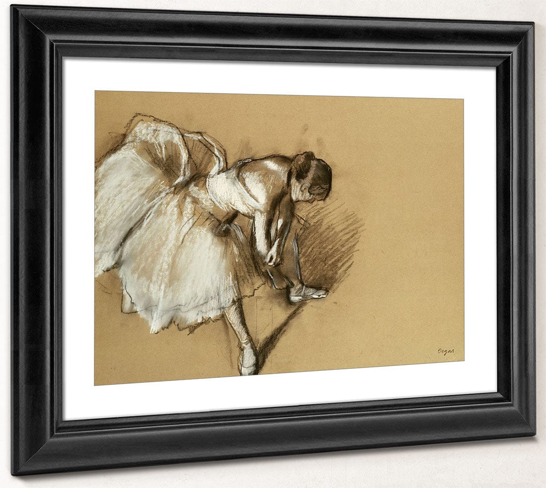 Dancer Adjusting Her Shoe By Edgar Degas Phoenix 4x3