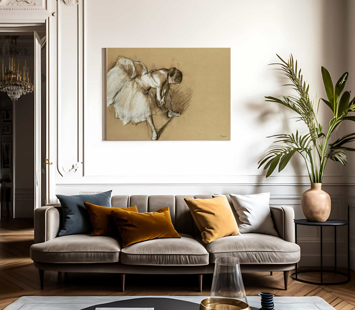 Dancer Adjusting Her Shoe By Edgar Degas Phoenix 4x3