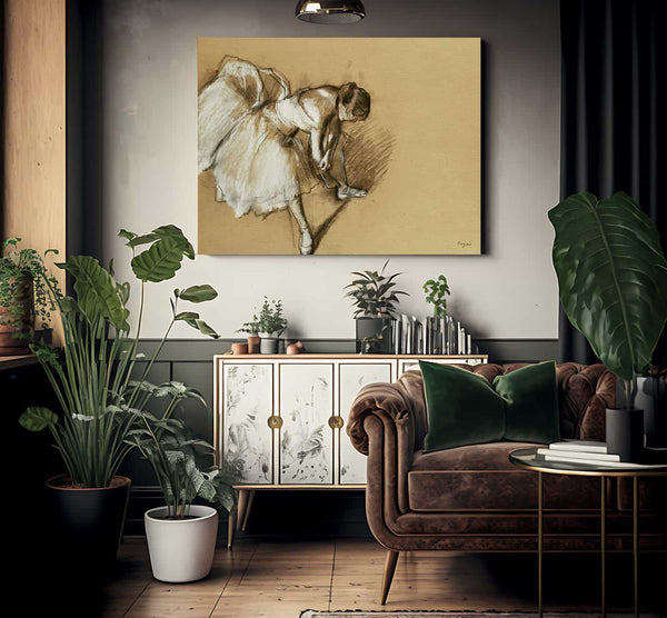 Dancer Adjusting Her Shoe By Edgar Degas Phoenix 4x3