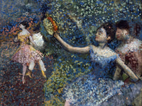 Dancer With A Tambourine By Edgar Degas Phoenix 4x3