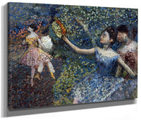 Dancer With A Tambourine By Edgar Degas Phoenix 4x3
