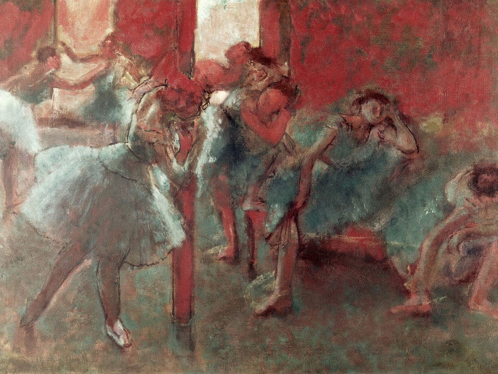Dancers At Rehearsal 1 By Edgar Degas Phoenix 4x3