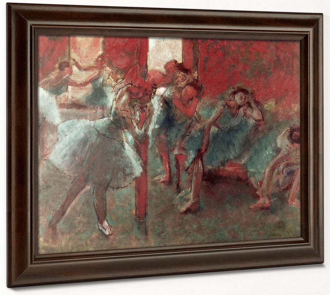 Dancers At Rehearsal 1 By Edgar Degas Phoenix 4x3