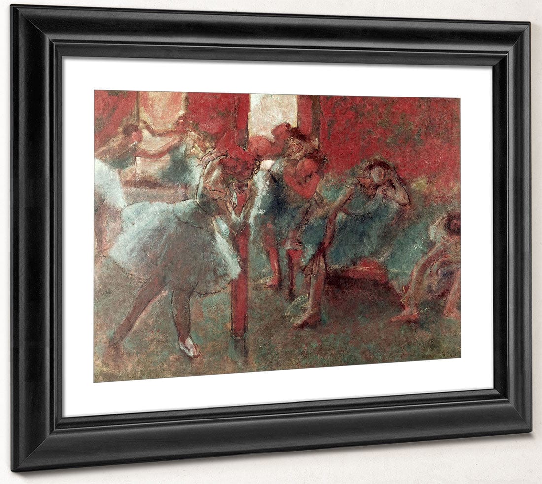 Dancers At Rehearsal 1 By Edgar Degas Phoenix 4x3